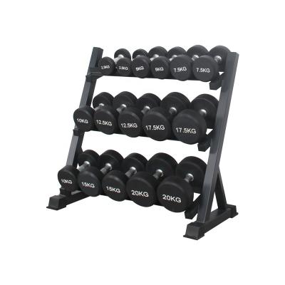 China Professional Cheap Gym Fitness Equipment 3 Tier Weight Lifting Workout Workout Storage Multi-Tier Organizer for Home Gym for sale