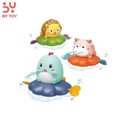 China Cute Animal Cartoon Spray Pull Line Water Tool Baby Bathroom Game Water Juguet Temperature Calf Measurement Environmental Protection for sale