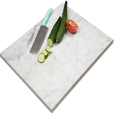 China Custom Viable Home Style and Natural Marble Rectangle Cheese Board Dessert Serving Dish Cutting Board for sale