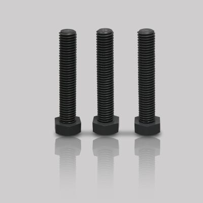 China PVC Hexagon Plastic Cap Polyvinyl Chloride Head PVC Screw Plastic Screw for sale