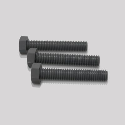 China HEX Factory Supply Plastic Hexagon Head Polyvinyl Chloride PVC Screw Plastic Screw for sale