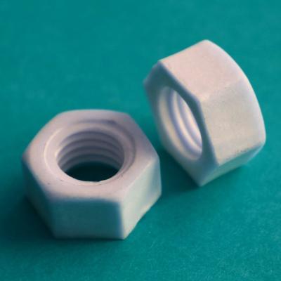 China Heavy Industry Phenylenesulfide PPS Plastic Hex Nut Screw Plastic Nut for sale