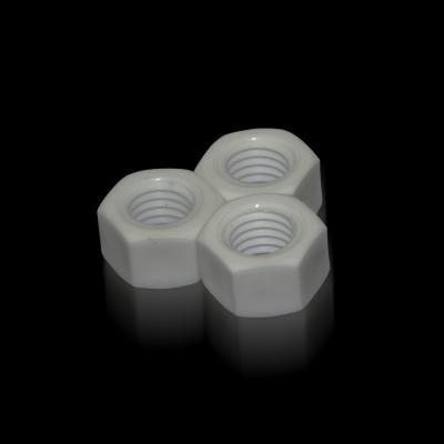 China Heavy Industry Polypropylene PP Plastic Hex Nut Screw Plastic Nut for sale