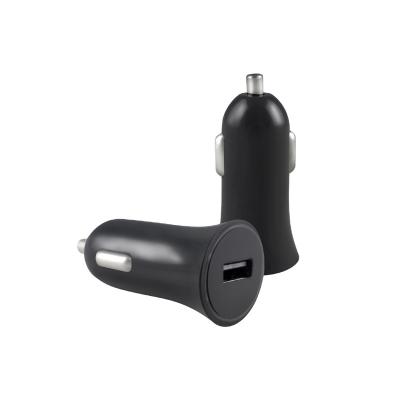 China Factory Direct Sale Design Mini One USB Port 5V 2.1A Classic Mobile Phone Car Charger With Led Light for sale