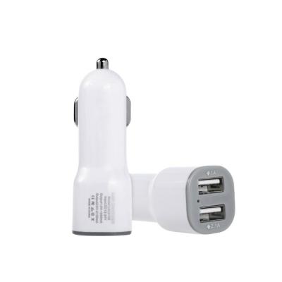 China USB Smart Left Car Phone Manufacturers Charging Mobile Phone 2 Accessories Dual Usb Car Charger for sale