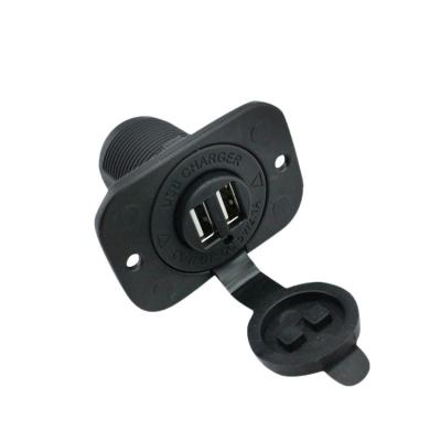 China 12V Auto Waterproof Car Motorcycle Boat USB Charging Car Power Adapter for sale