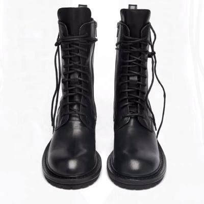 China Non-round slip leather shoes over the knee sexy knitted women sock thigh high boots women platform knee high boots for sale