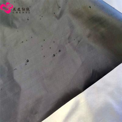 China Waterproof 190T Polyester Taffeta One Side Silver Coating Car Cover Fabric for sale