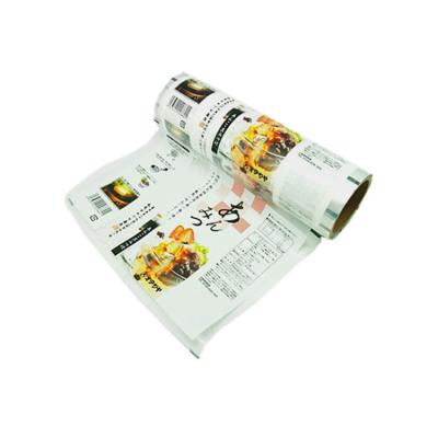 China Custom Printed Plastic Food Packaging Flexible Roll Roll Food Grade Laminate Sachet Moisture Proof Film for sale