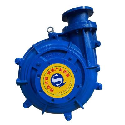 China Sand and silt removal pumping made in china centrifugal mining sludge pumps slag zj slurry pump for sale