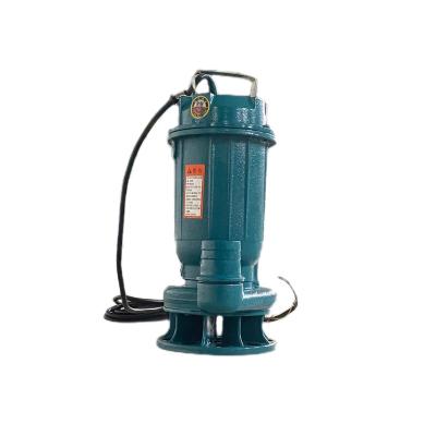 China Other 50mm Outlet 0.75KW Portable Submersible Sewage Pump Pond Sewage Suction Pump for sale