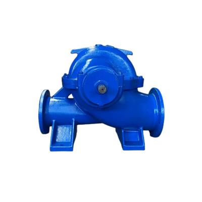 China Other Horizontal Double Centrifugal Suction Pump Double Opening Extracting Cast Iron Material Industrial Metallurgy for sale