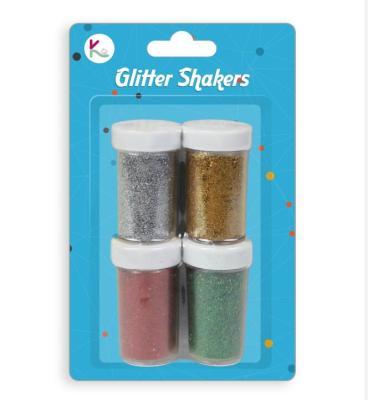 China Kids Fun Toys Children Arts And Crafts Colorful Glitter Shaker In Plastic Bottles for sale