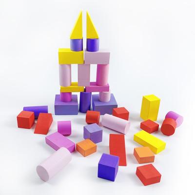 China DIY Educational Block Set Toys Smart DIY Shape Sorter Foam Building Blocks Building Blocks For Kid for sale