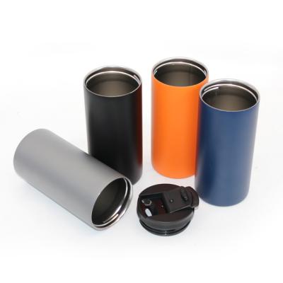 China Wholesale 450ml Double Wall Travel Mug Disposable Coffee Mug Vacuum Insulated Coffee Mug for sale