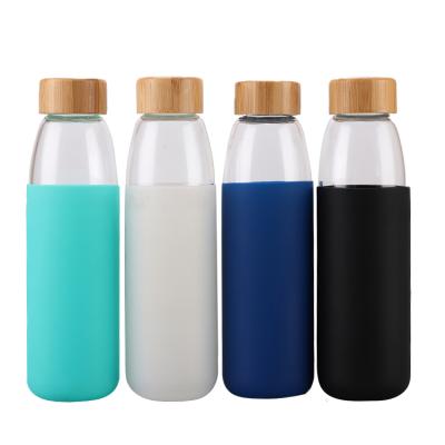 China High Quality Viable Factory Price BPA Free Glass 500ML Water Bottle for sale