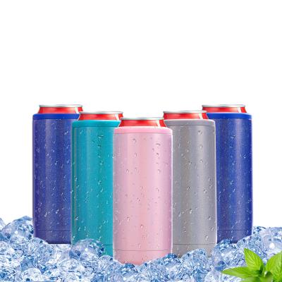 China PORTABLE Custom Insulated Slim Stainless Steel Sublimation Box Cooler for sale