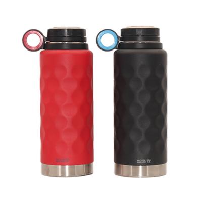 China New Style Stainless Steel Double Wall Hip Sport Viable Vacuum Flask for sale