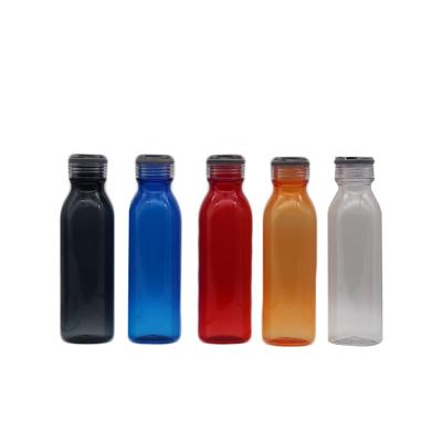 China 24 Ounce Sustainable Colored Non Toxic Tritan Plastic Reusable Water Bottles With Silicone Strap for sale