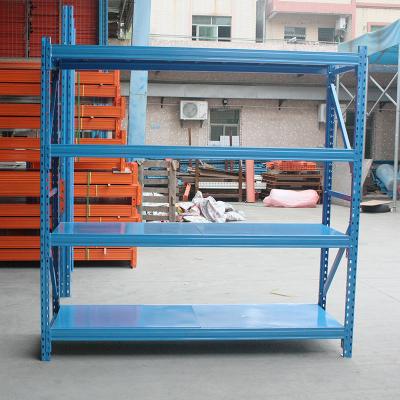 China Medium Duty Corrosion Protection Wholesale Price Metal Shelf Bracket Assembly CE Steel Corrosion Protection Storage Rack for sale