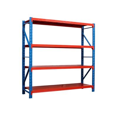 China Corrosion protection 4 layers blue or standard size white low power rack for warehouse storage for sale