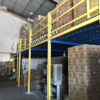 China Corrosion Protection Q235B Warehouse Storage Materials Galvaniced Mezzanine Floor Cold Steel Metal Plate System for sale