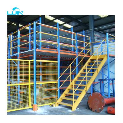 China Corrosion Protection Drive In Heavy Duty Rack Rack Warehouse Storage Shelf Mezzanine Racking Panels Mezzanine Racking for sale