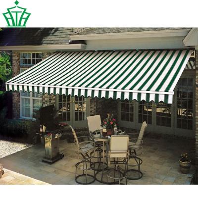 China Manual Arm Sunshade Acrylic Outdoor Folding Pop Up Tent For Terrace 2m, 3m, 4m, 5m, 6m Available for sale