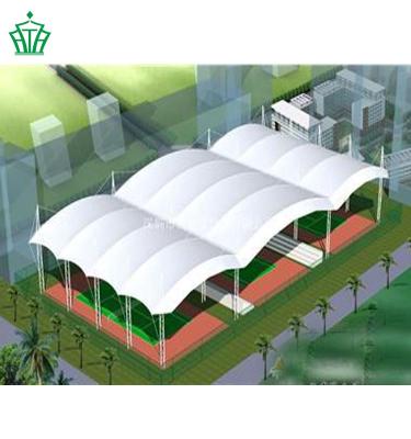 China High Temperature Resistance ETFE Film Membrane Structure Tensile Fabric Roof Tianjin for sale