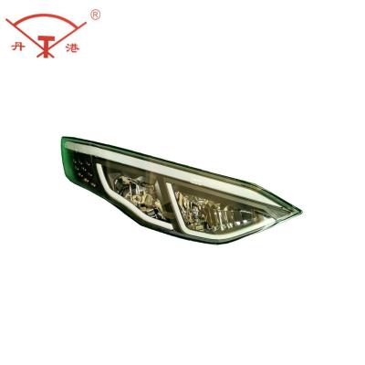 China PC+ABS Donggang Lamps DG2013-5 Emark Black Headlight Bus for sale