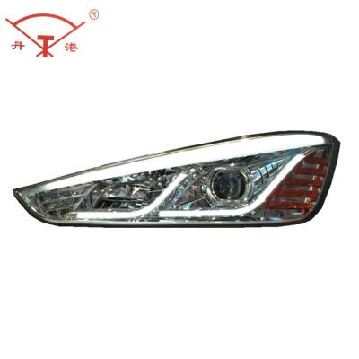 China Bus Plastic Accessories Headlight Fiber Optic Front Lamp for sale