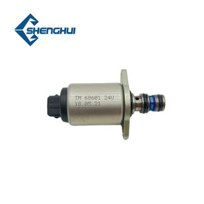 China Excavator Excavator Parts Engine Solenoid Valve For TM68601 for sale