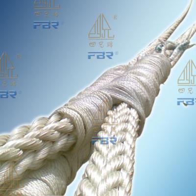 China Mooring 6 Wick Atlas Ropes 12 Wicks Ship Rope Polyamide Monofilament Tug Mooring Rope for sale