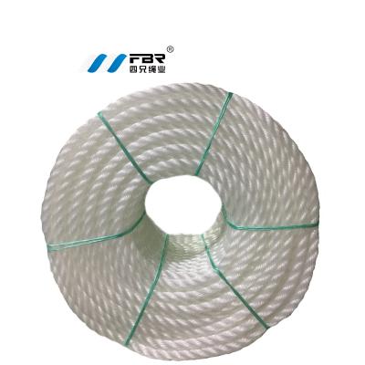 China PE Twine Rope 3/4 Strand Polyethylene Plastic Rope For Packaging for sale