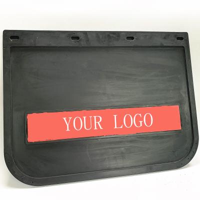 China Auto Parts Customized Logo PVC Mud Flaps Splash Guard Fender For Trailers And Trucks for sale