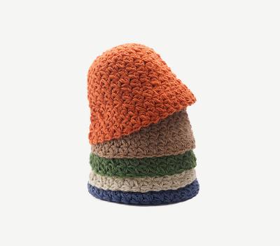 China Fashion JOINT High Quality Women Knitted Beanie Winter Bucket Hats Autumn Winter Bucket Hats for sale