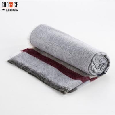 China High Quality Acrylic Or Custom Wool Scarf Keep Warm Long Shawl For Men And Women for sale