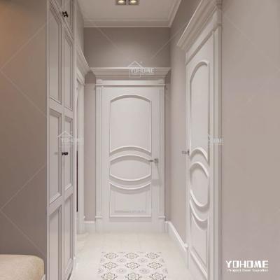 China Fire Protection China Top Project Manufacturer New Villa Room Door Design Decorate Luxury White Clear Gloss Interior Door Interior Door for sale