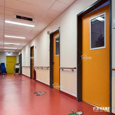 China Top fire protection china project manufacturer custom 60 min fire rated door high pressure laminate doors for hospital hpl patient room door for sale