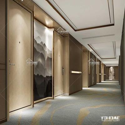 China Fire Protection UK Standard Internal Fire Door Hotel Soundproof Door 90 Min Fire Rated Internal Door for sale