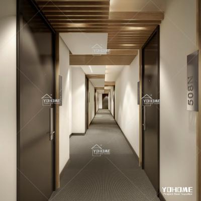 China Fire Protection USA Standard Fire Rated Hotel Room Door Design Pre Hung Fire Door UL Prehung Room Door Hotel for sale