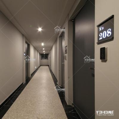 China Fire Protection China Top Project Manufacturer Sound Proof Hotel Door 30 Minute Fire Rated Soundproof Hotel Entrance Doors Room Doors For Hotels for sale