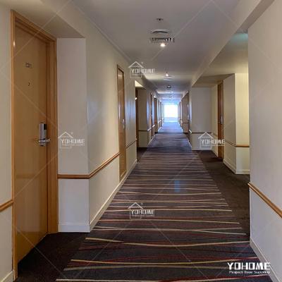 China Fire Protection China Top Project Manufacturer Futures Door Hotel Room Doors RFID Card Hotel Software Keyless Door For Hotels for sale