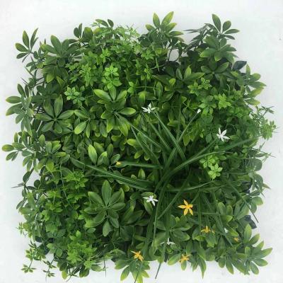 China Outdoor UV Resistant Green Countryside Garden Decoration Artificial Wall Plant for sale