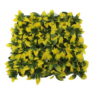 China MZ188002B Countryside Outdoor Vertical Green Foliage Plants Artificial Green Wall for sale