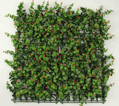 China MZ188017 Luxury Porcelain Countryside Decorative Wall Backdrop Artificial Green Plant Wall for sale