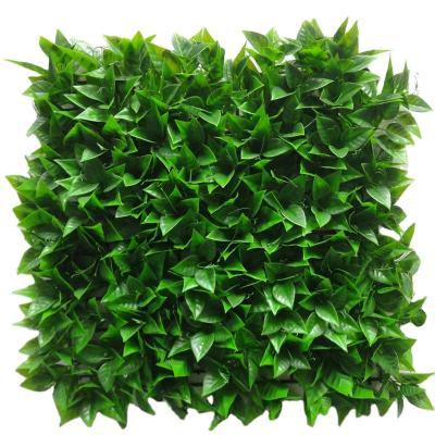 China Wholesale New Arrival Green Landscape Wall UV Resistant Outdoor Artificial Grass Wall for sale