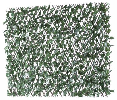 China Amazon Hot Sale MZ186002B Easily Assembled Realistic Leaves Design Willow Fence For Hide Unsightly Areas for sale