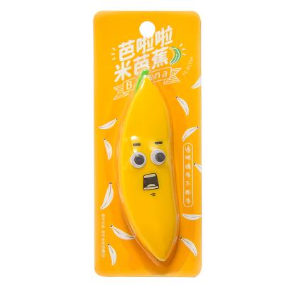 China New Type Creative Student Yellow Correction Tape Medium Correction Banana Tape for sale