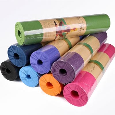 China Good Quality Wholesale Best Selling Anti-Slip Foldable Anti-Skid Tape Yoga Mat For Indoor for sale